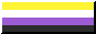 Nonbinary pride flag