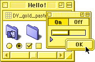 Shiny gold