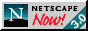 The original 'Netscape Now! 3.0' button.